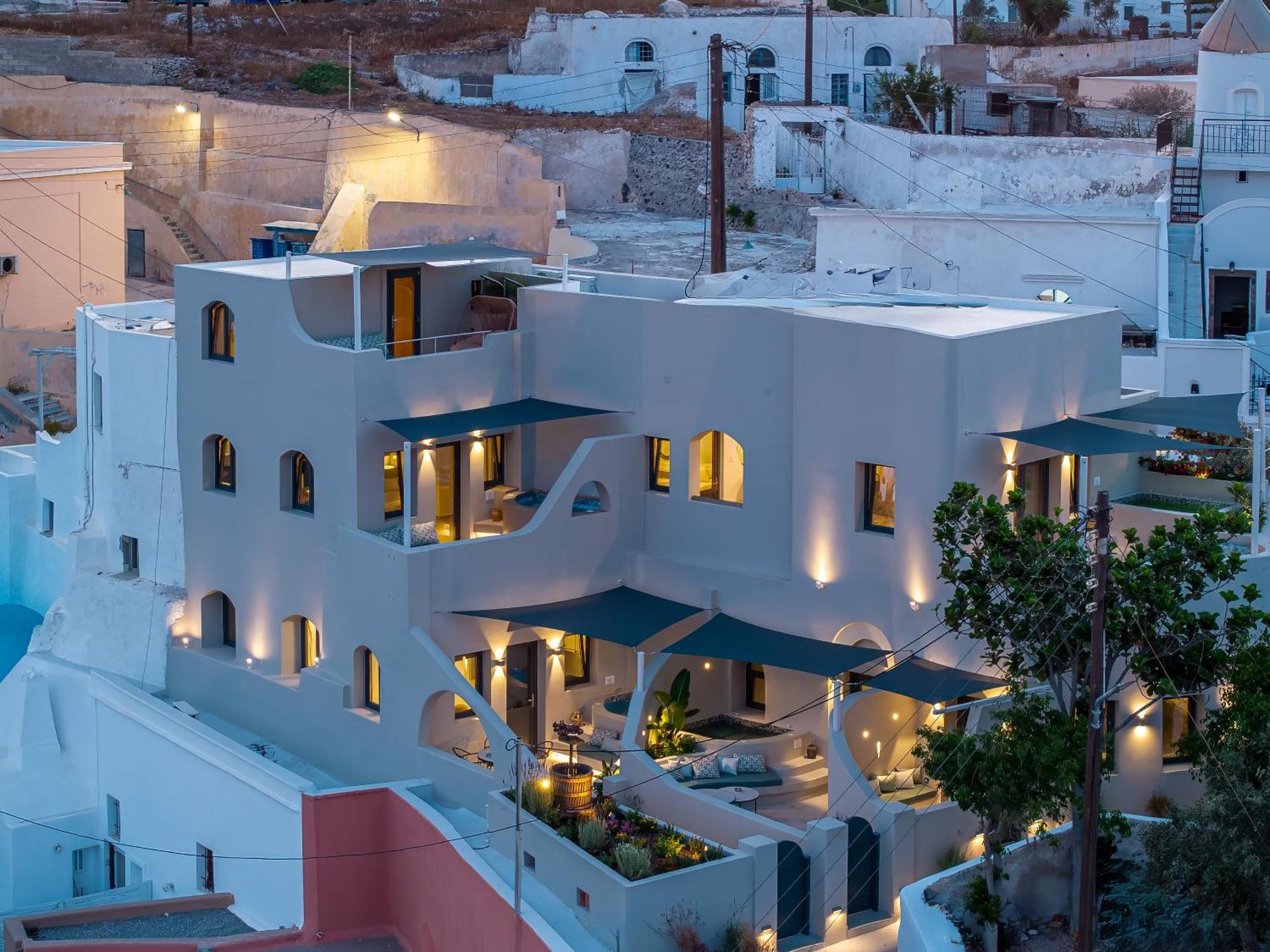 Galaria Serenity Suites Vóthon Esterno foto